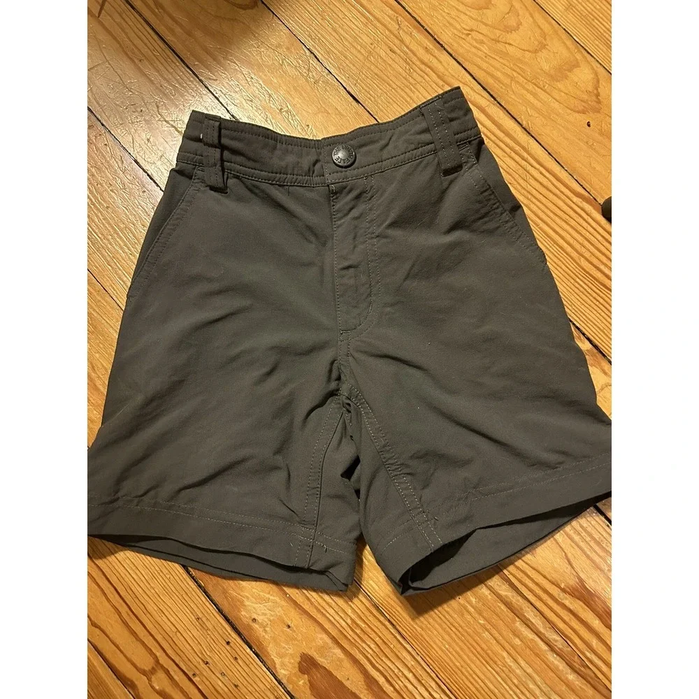 The North Face Adjustable Waist Hiking Reflective Shorts Boys Size 6